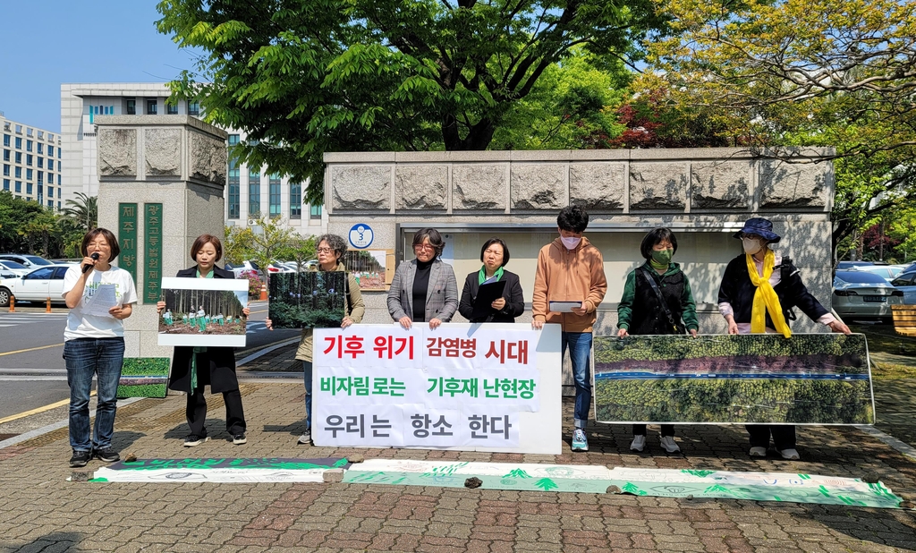 제주 '비자림로 확장공사 무효 소송' 항소심으로