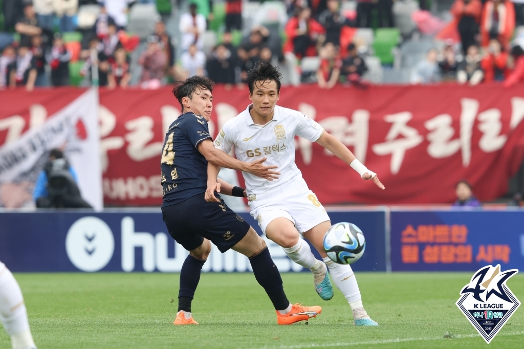 '멀티골' 나상호, 득점 단독 1위…K리그1 서울, 수원FC 3-0 격파