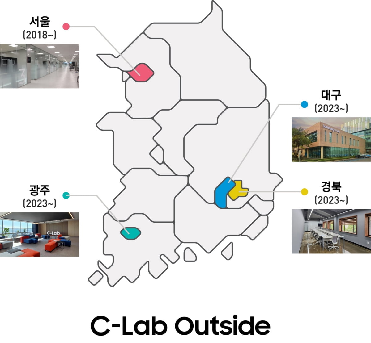 삼성전자 'C랩 아웃사이드 경북' 출범…소부장 유니콘 육성