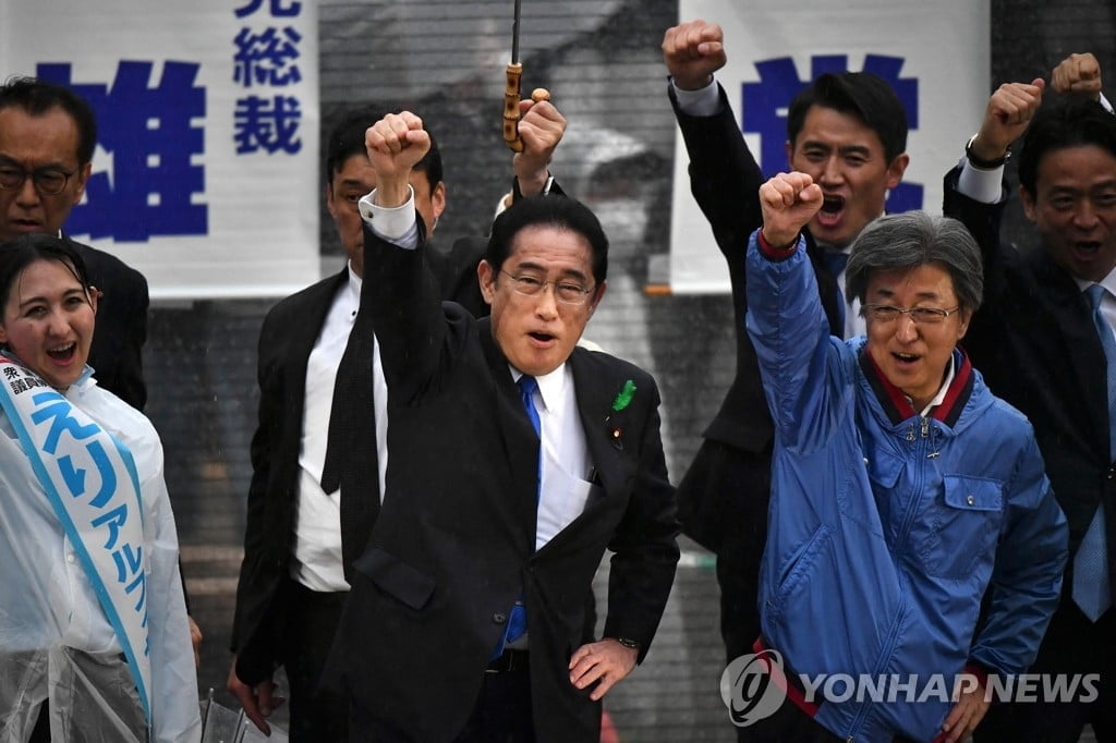 일본 여당 보궐선거 5곳 중 4곳 승리…기시다 테러 지역서는 패배