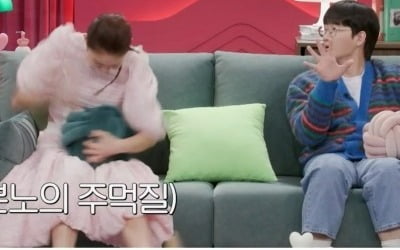 '40세' 한혜진 '분노의 주먹질' 부른 동거남녀의 조건…"또 싸웠나 보다"('결말동')