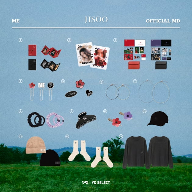 블랙핑크 지수, 첫 솔로 앨범 ‘ME’ 발매 기념 공식 MD 공개…6일 오전 11시 예약 판매