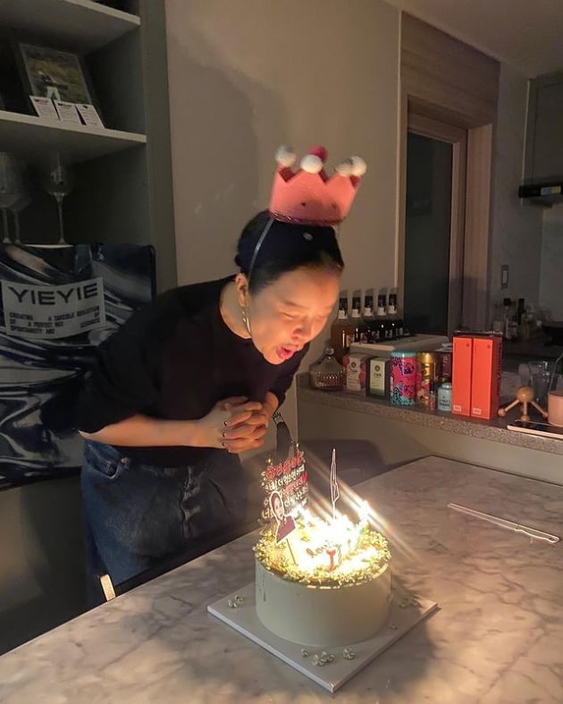 백지영, ♥정석원 친구들이 열어준 48번째 생일 파티 "찐으로 좋아했네"