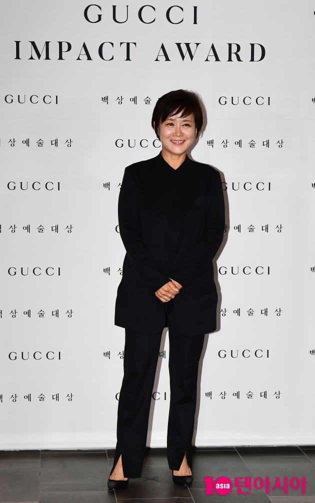 [TEN 포토] 심재명 명필름 대표 'GUCCI IMPACT AWARD 왔어요'