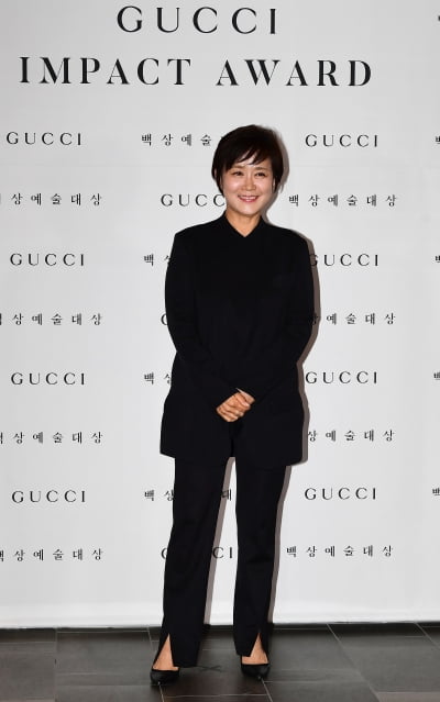 [TEN 포토] 심재명 명필름 대표 'GUCCI IMPACT AWARD 왔어요'