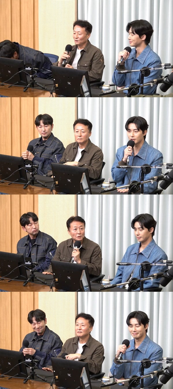 박서준, 김종수, 허준석 /사진=SBS 파워FM '두시탈출 컬투쇼' 보는 라디오 방송 화면 캡처