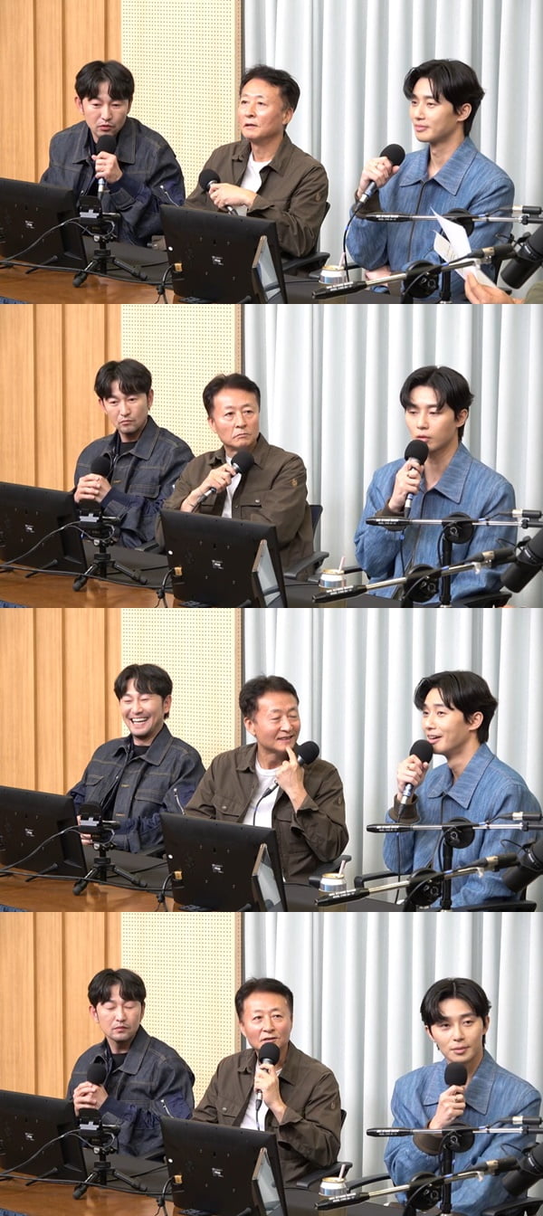 박서준, 김종수, 허준석 /사진=SBS 파워FM '두시탈출 컬투쇼' 보는 라디오 방송 화면 캡처