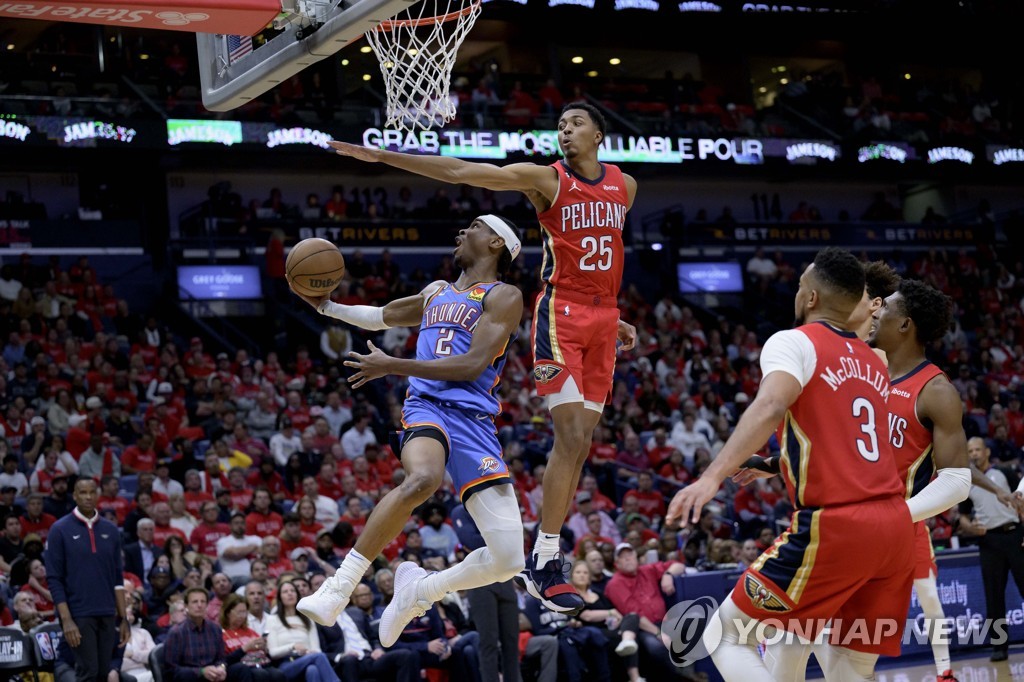 NBA 오클라호마시티, 3년 만의 PO 보인다…8번 시드 결정전으로