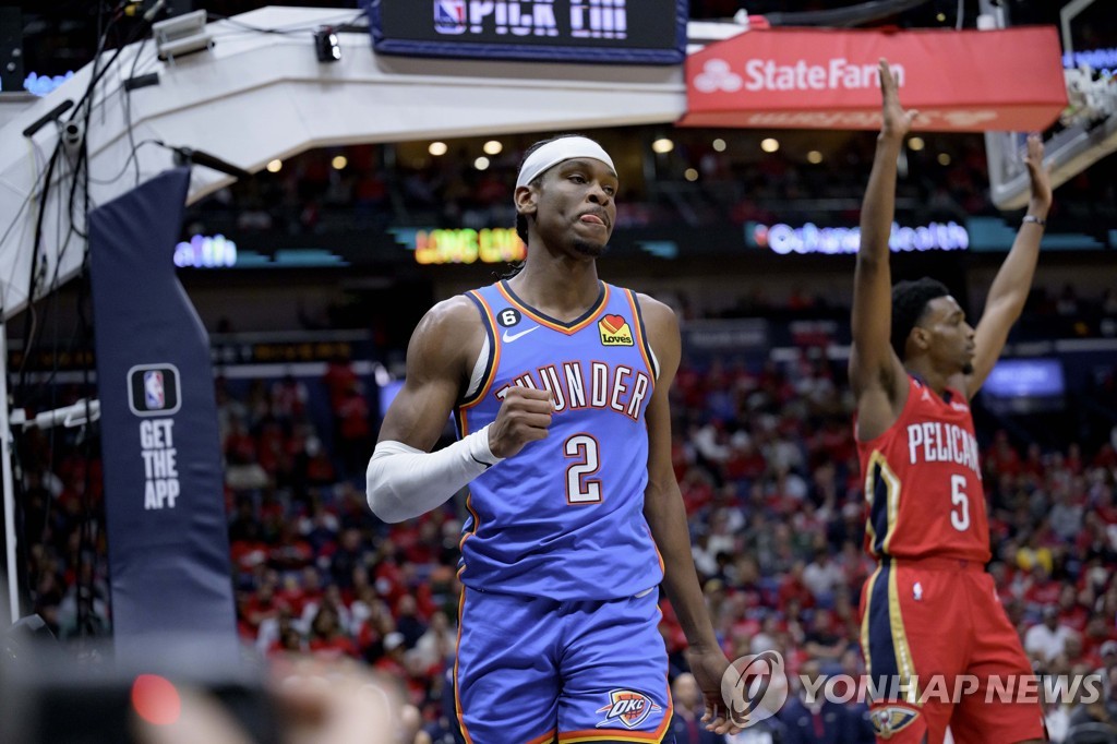 NBA 오클라호마시티, 3년 만의 PO 보인다…8번 시드 결정전으로