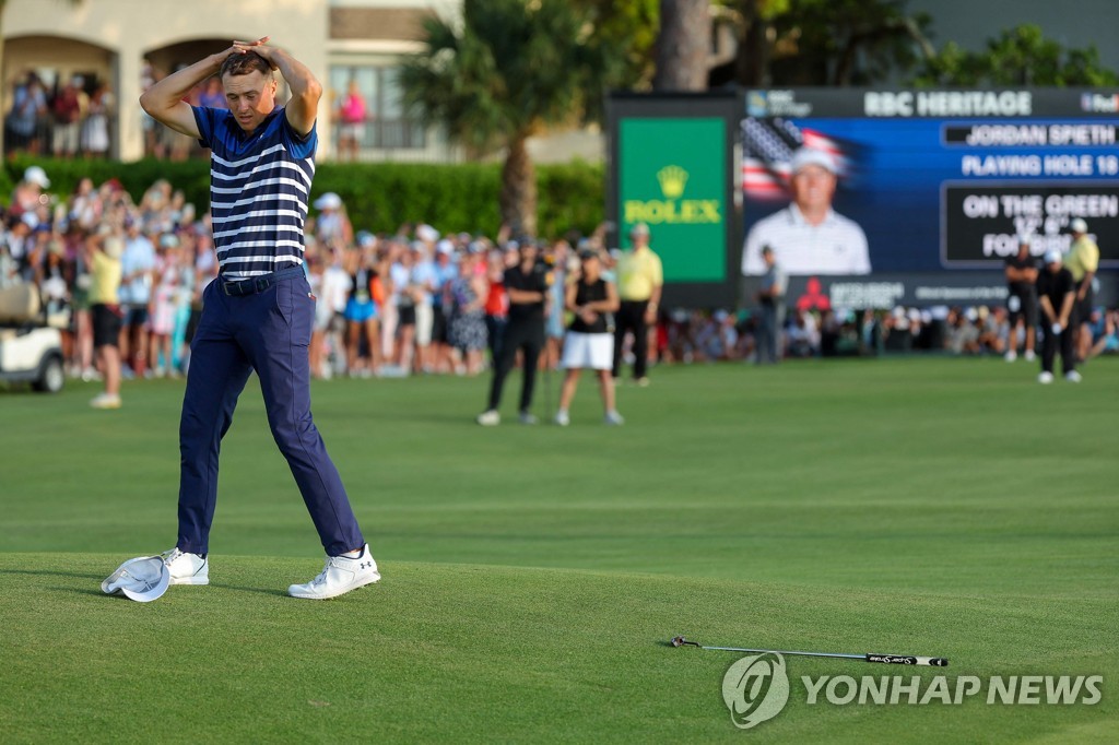 임성재, PGA 투어 RBC 헤리티지 공동 7위…시즌 5번째 톱10