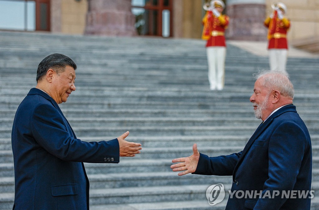 시진핑-룰라, 기후변화 공동성명 "선진국, 역사적 책임져야"