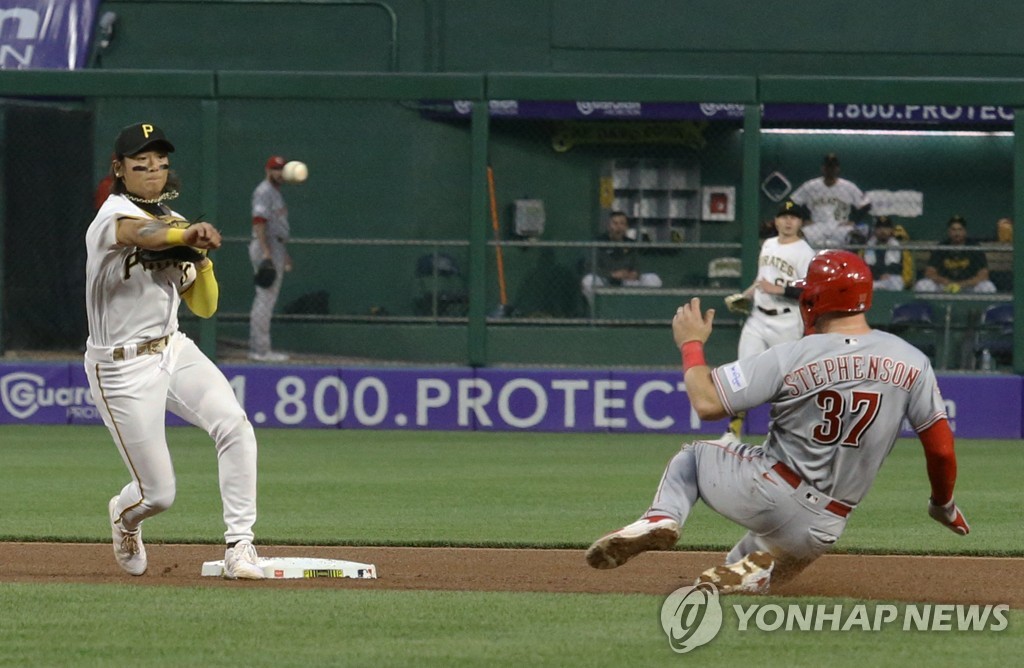 배지환, 3타수 무안타…병살 수비로 피츠버그 4연승 일조