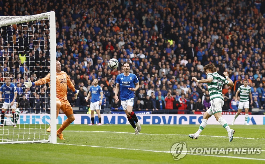 '마에다 결승 도움' 셀틱, 레인저스 1-0 잡고 스코티시컵 결승행