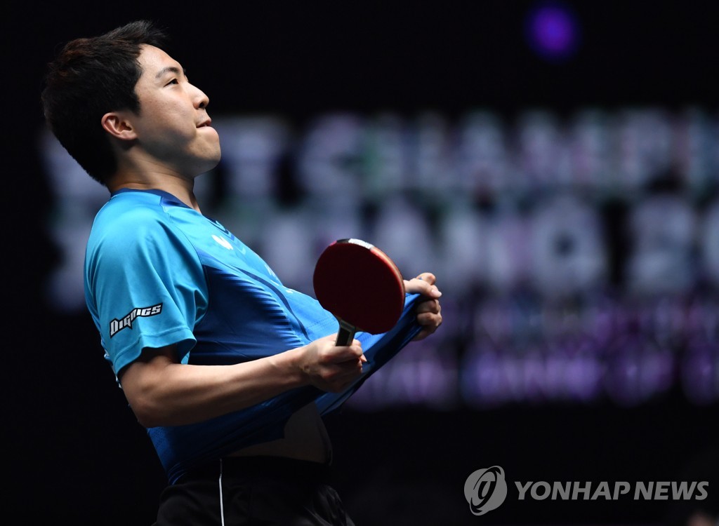 임종훈, '1위' 판전둥에 풀세트 패배…WTT 챔피언스 4강 탈락