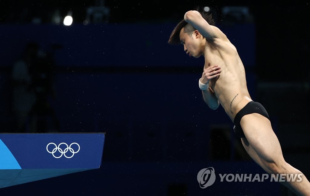 우하람, 다이빙 월드컵 1차 3ｍ 스프링보드 5위…김수지도 5위