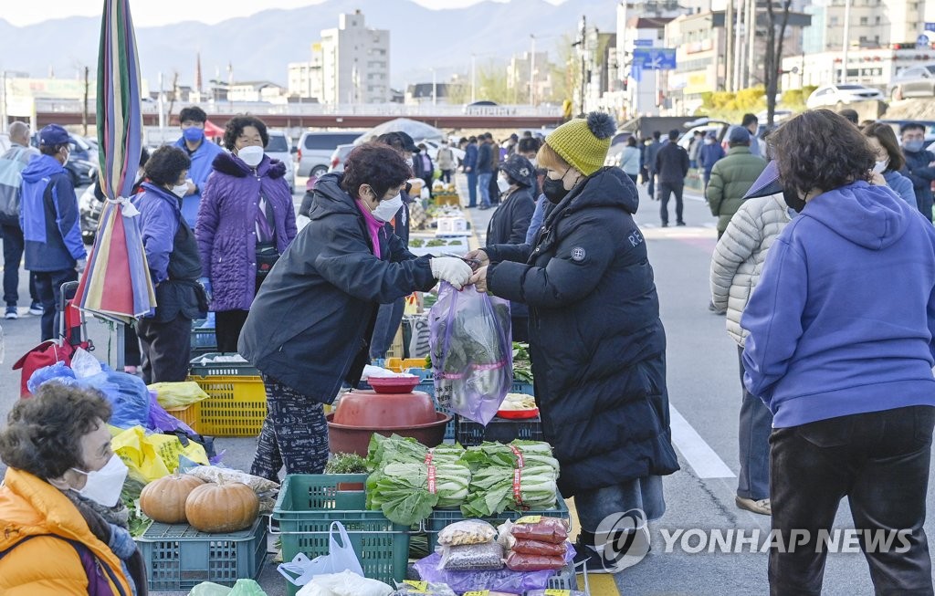 원주 농업인새벽시장 14일 개장…38만명 방문·70억원 매출 목표