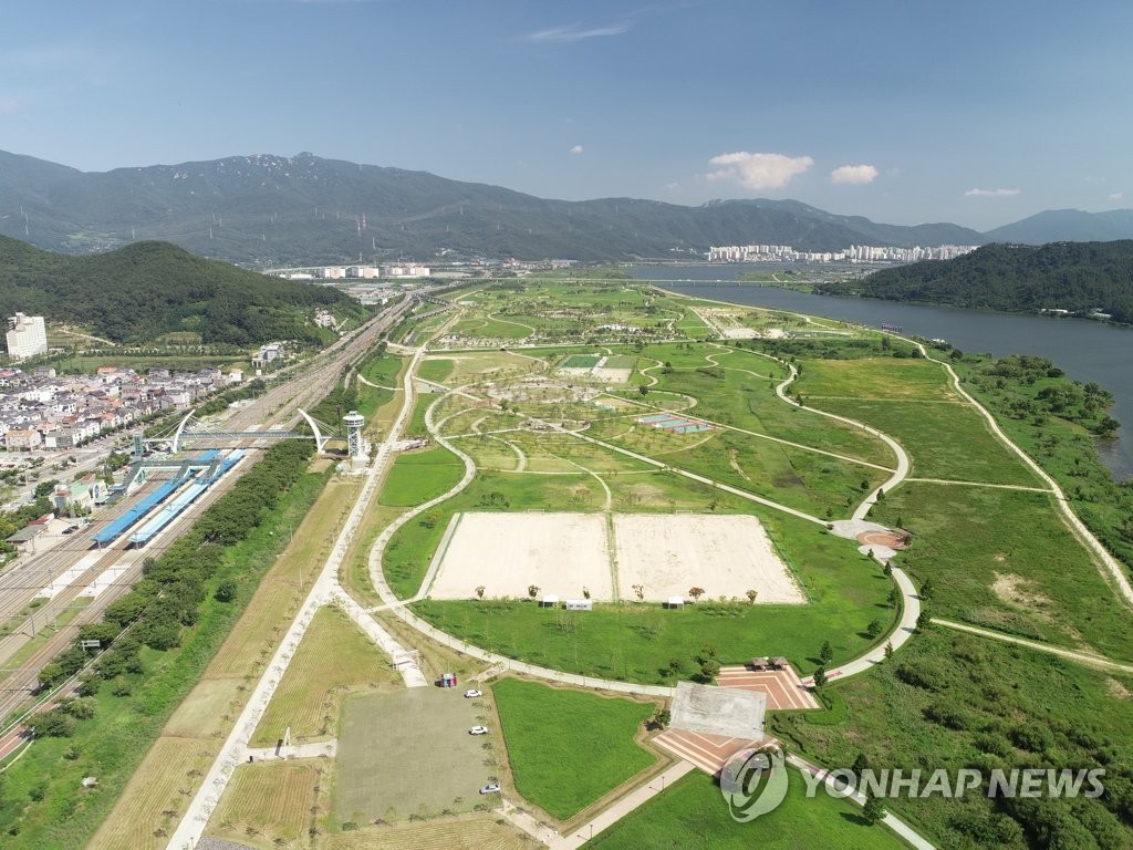 '멍' 때리기 명소로 탈바꿈…낙동강변 양산 황산공원