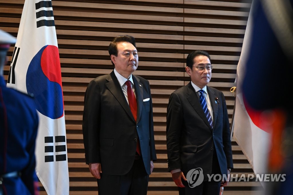 교도통신 "기시다 日 총리, 5월 초 방한 검토 중"