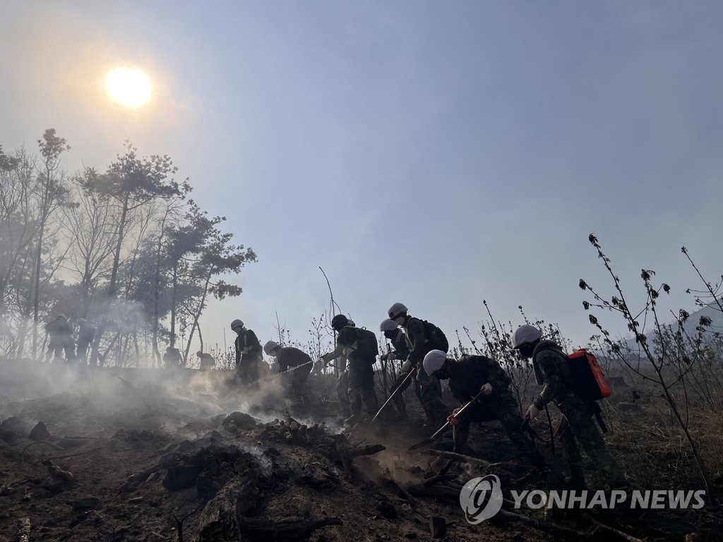 홍성 산불 53시간 만에 주불 진화…영향구역 축구장 2천개 면적(종합)