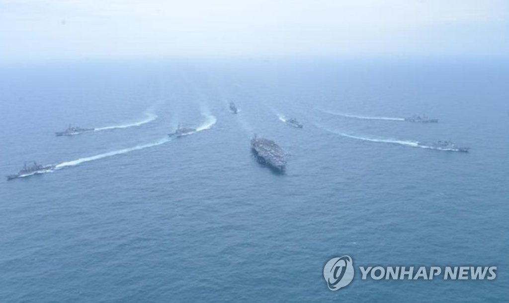 한미일 대잠수함훈련 종료…북한 '수중위협' 격멸능력 향상