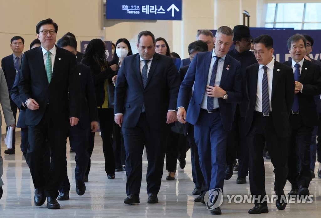 [부산엑스포 실사] 실사단, 5박 6일간 일정 마무리하고 출국