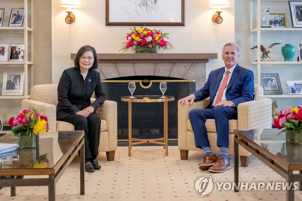 中, '대만총통 방미 관여' 미국·대만 기관·개인 제재(종합)