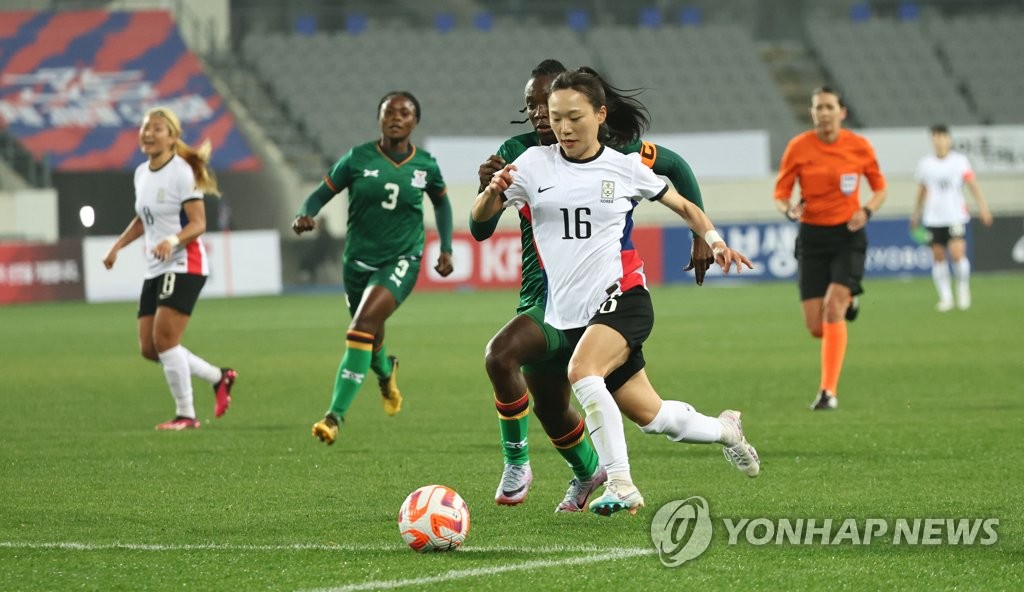 [고침] 스포츠(이금민·박은선 5골 합작…여자축구대표팀,…)