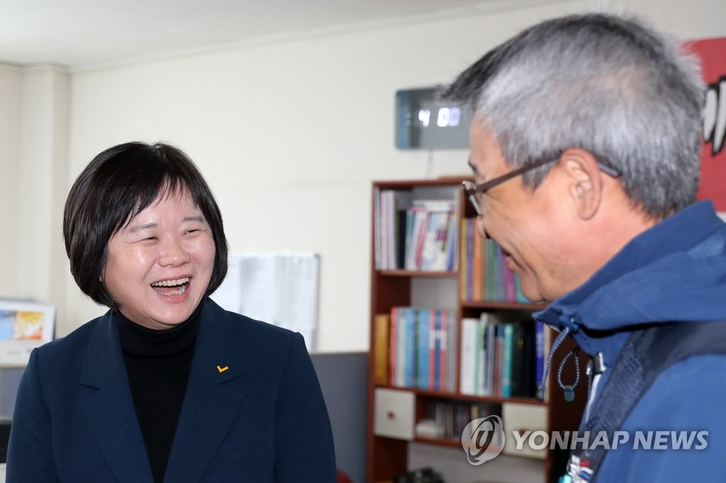 포항 찾은 이정미 대표 "노동자 힘내고 단결 강화할 때"