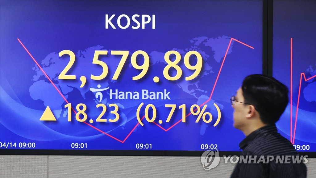 코스피, 2,560대 강보합…코스닥지수 11개월 만 900선 돌파(종합)