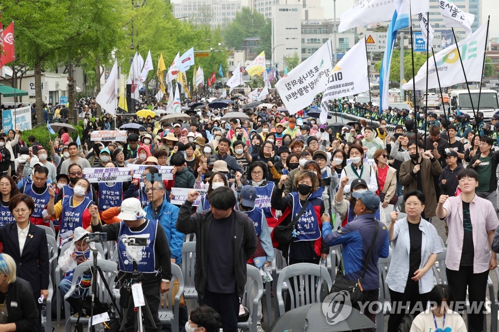 '장애인의 날' 서울 도심 집회…"차별철폐" 촉구(종합)