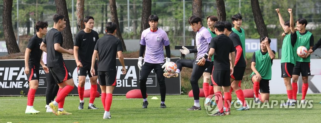 U-20 월드컵 4주 앞으로…김은중호, 파주서 막바지 점검(종합)