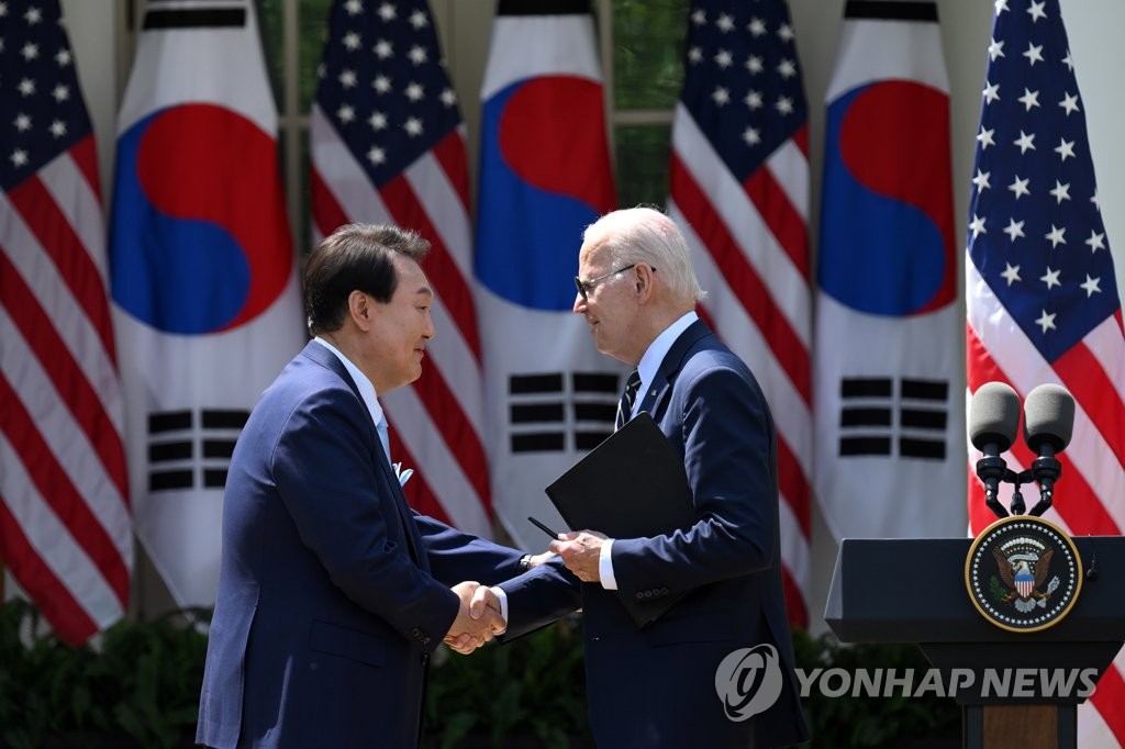 [한미정상회담] 한국도 '워싱턴 선언' 중국에 사전 설명