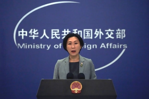 지난 6일 차이잉원 대만 총통 방미에 경고하는 중국 외교부 대변인./사진=연합뉴스