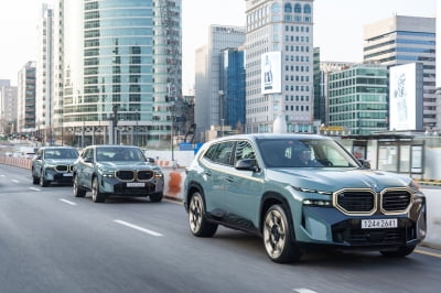 [시승기] 액셀 밟는 순간 '슝'…BMW 고성능차 '뉴 XM'