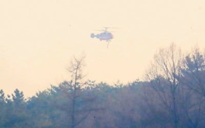 홍성·대전 산불 이틀째…헬기 투입되며 진화 속도