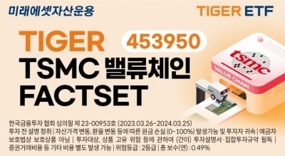 [증시신상품] 미래에셋운용, TSMC 밸류체인 투자 ETF 출시