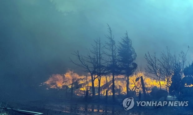 [강릉산불] 주불 껐지만 재발화 위험…일출 동시 헬기투입 뒷불감시