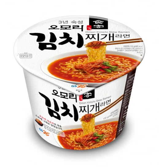 GS25오모리김치찌개라면