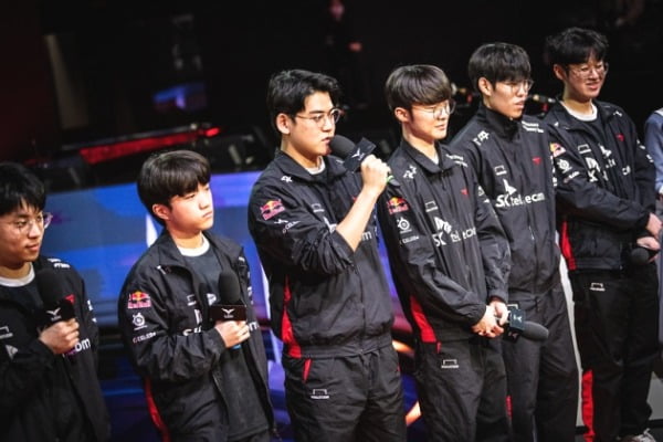 T1 선수단 (제공=LCK)