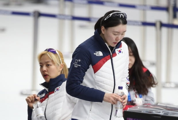 2018년 평창 동계올림픽 당시 김보름과 노선영/사진=연합뉴스