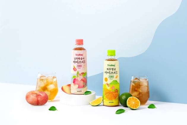 HK이노엔 "제로 칼로리 음료 '티로그', 한달 만에 350만병 판매"