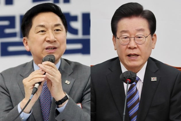 김기현 국민의힘 대표와 더불어민주당 이재명 대표가 일대일로 만나 국정 운영 및 민생 현안과 관련한 정책을 논의하기로 했다. /사진=연합뉴스