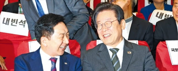 [포토] ‘어린이 안전’ 한목소리 낸 金·李 