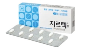 알레르기 치료제 '지르텍10정' 약국 판매 증가