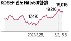 뭉칫돈 몰리는 인도펀드…ETF 출시 경쟁 불붙다