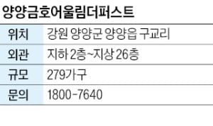 카지노 꽁머니, 양양 남대천·설악산국립공원 인근 단지