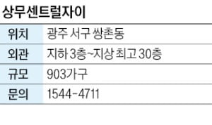 상무센트럴자이, 광주 옛 호남대 터에 들어서는 고급 아파트