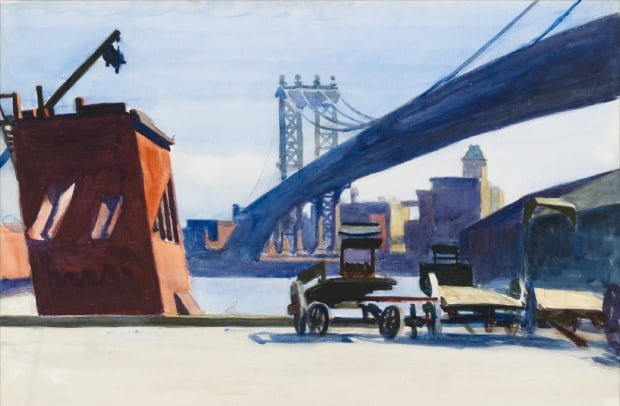 맨해튼 다리(1925~1926)   