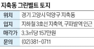 지축동 그린벨트 토지, 고양 그린벨트 임야…북한산 한눈에 보여