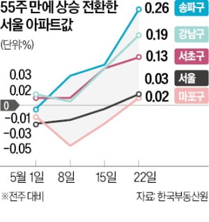 "강남권 급매 사라지고 호가 5억 이상 껑충"…마포·용산도 상승